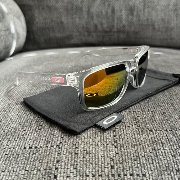 Oakley Accessories - Oakley Holbrook Sunglasses 009102 Reflective Gold Lenses